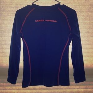 Orange and Blue Under Armour shirt ‘ColdGear’